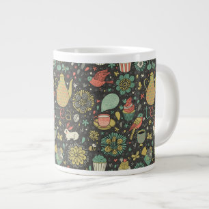 Tasty bright Tea Card Grote Koffiekop