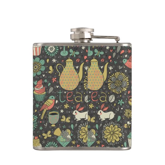 Tasty bright Tea Card Heupfles (Achterkant)