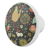 Tasty bright Tea Card Keramische Knop (Rechts)