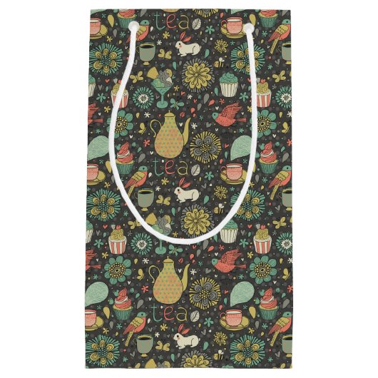 Tasty bright Tea Card Klein Cadeauzakje (Voorkant)