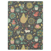 Tasty bright Tea Card Klembord (Achterkant)