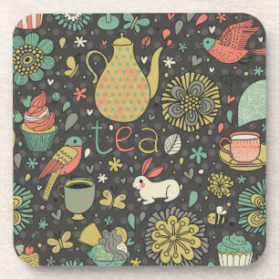 Tasty bright Tea Card Onderzetter