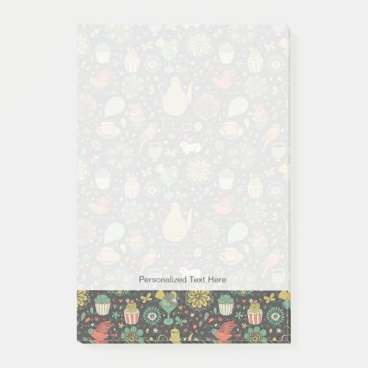 Tasty bright Tea Card Post-it® Notes (Voorkant)