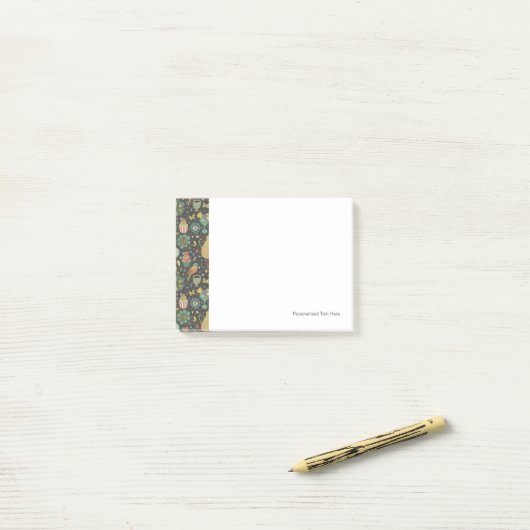 Tasty bright Tea Card Post-it® Notes (Op bureau)