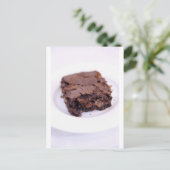 Tasty Brownie Briefkaart (Staand voorkant)