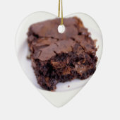 Tasty Brownie Keramisch Ornament (Rechts)