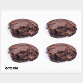 Tasty Brownie Ovale Sticker (Vel)