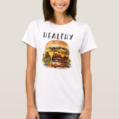 Tasty Burger T-shirt (Voorkant)