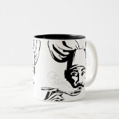 Tasty Chef Tweekleurige Koffiemok (Voorkant rechts)