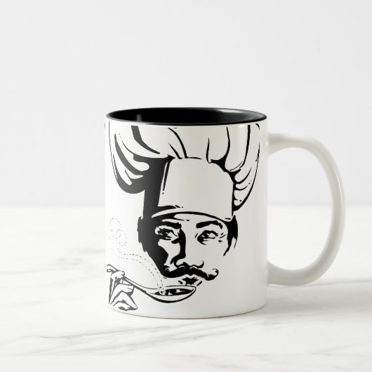 Tasty Chef Tweekleurige Koffiemok (Rechts)