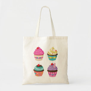 Tasty Cupcakes Canvas tas