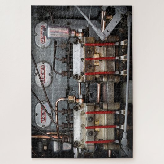 Tasty Diesel. Legpuzzel (Verticaal)