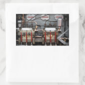 Tasty Diesel Rechthoekige Sticker (Tas)