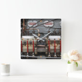 Tasty Diesel Vierkante Klok (Huis)