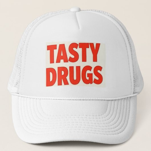 Tasty Drugs Hat Trucker Pet (Voorkant)