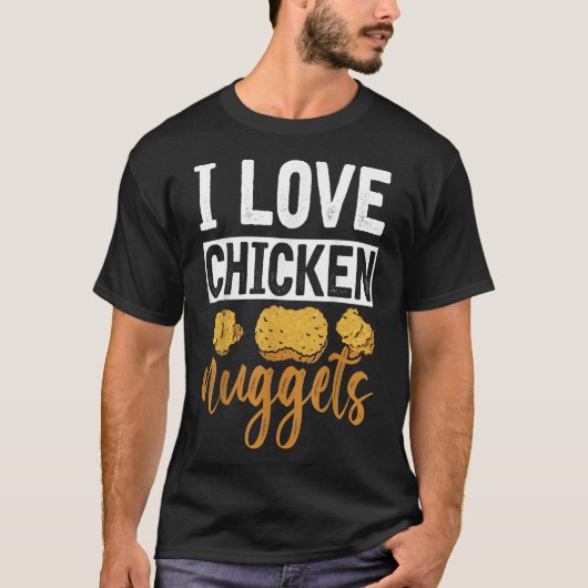 Tasty Fast Food Lover Boy Girl Gift| Funny Chicken T-shirt (Voorkant)