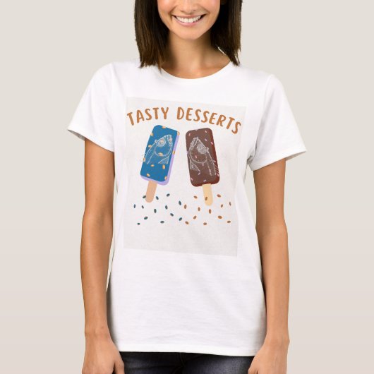 Tasty Fish Head Deserts T-shirt (Voorkant)