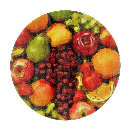 Tasty Fruit_ Snijplank (Voorkant)
