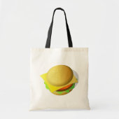 Tasty Hamburger Takeaway Food Canvas tas (Voorkant)