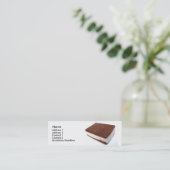 Tasty Ice Cream Sandwich Mini Visitekaartje (Staand voorkant)