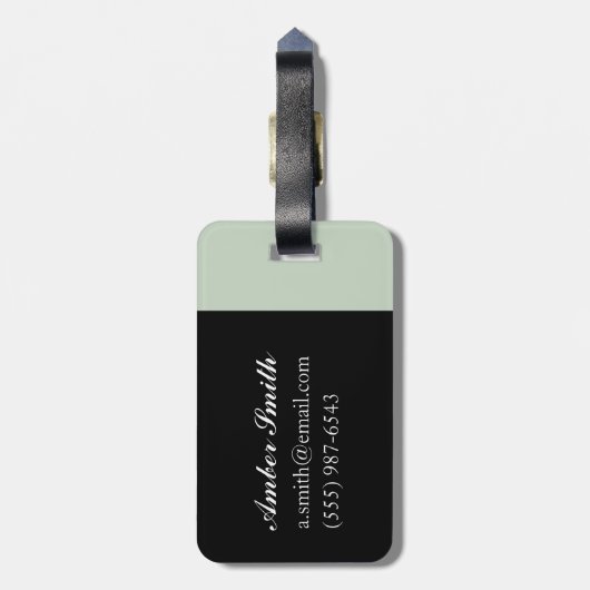 Tasty Morsel Bagagelabel (Achterkant verticaal)