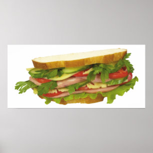 Tasty Sandwich Poster