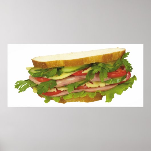 Tasty Sandwich Poster (Voorkant)