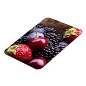 Tasty Summer Fruits on a Wooden Table Magneet (Linkerzijde)