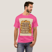 Tasty Tacos T-shirt (Voorkant volledig)