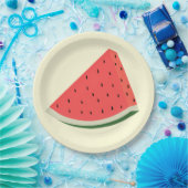 Tasty Watermeloen - zoet - Papieren Bordje (Feest)