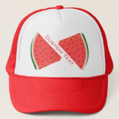 Tasty Watermelon - Sweet - Voeg Jouw tekst toe / N Trucker Pet (Voorkant)