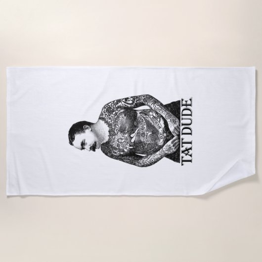Tat Dude Strandlaken (Voorkant)