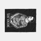 Tat guy fleece deken (Voorkant (Horizontaal))