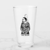 Tat guy glas (Achterkant)