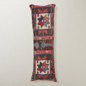 Tat Kilim Arizona Westerne Cowboy Style  Lichaamskussen (Voorkant Verticaal)