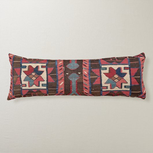 Tat Kilim Arizona Westerne Cowboy Style  Lichaamskussen (Voorkant)