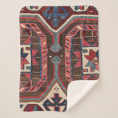 Tat Kilim Arizona Westerne Cowboy Style  Sherpa Deken (Voorkant)