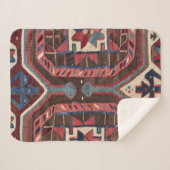 Tat Kilim Arizona Westerne Cowboy Style  Sherpa Deken (Voorkant (horizontaal))