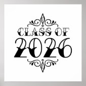 Tat Klasse van 2026 Afstuderen Poster (Voorkant)