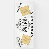 Tat Klasse van 2026 Afstuderen Spandoek (Verticaal)