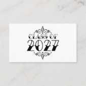 Tat-Style afstudeerklas van 2027 Visitekaartje (Voorkant)