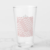 Tat-Style Klas van 2027 Foto Afstuderen Glas (Achterkant)