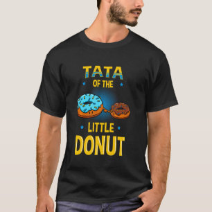 Tata van de kleine donut gender onthullen Baby sho T-shirt