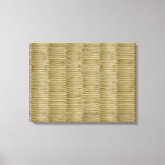Tatami Mat 畳 2 Canvas Afdruk (Voorkant)