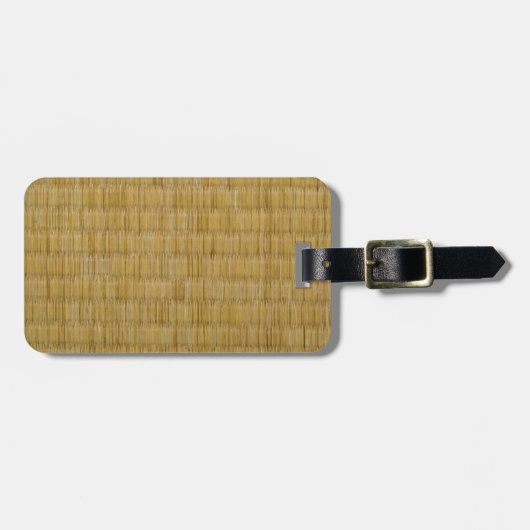 Tatami Mat 畳 Bagagelabel (Voorkant horizontaal)
