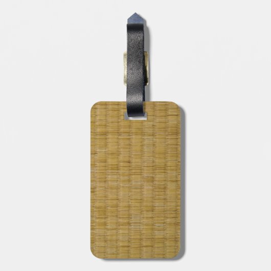 Tatami Mat 畳 Bagagelabel (Achterkant verticaal)