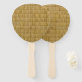 Tatami Mat 畳 Handwaaier (Voorkant en achterkant)