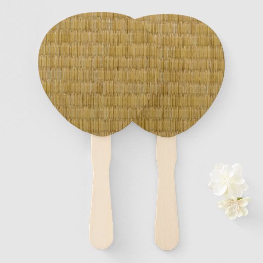 Tatami Mat 畳 Handwaaier (Voorkant en achterkant)