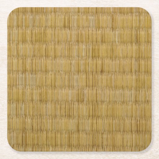 Tatami Mat 畳 Kartonnen Onderzetters (Voorkant)