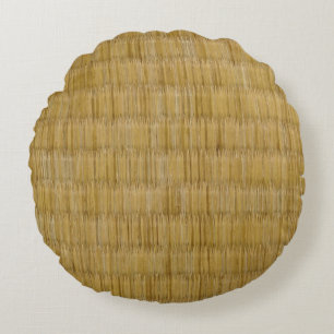 Tatami Mat 畳 Rond Kussen